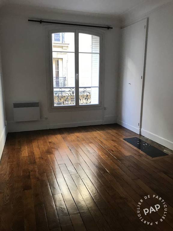 Location appartement studio Paris 18e