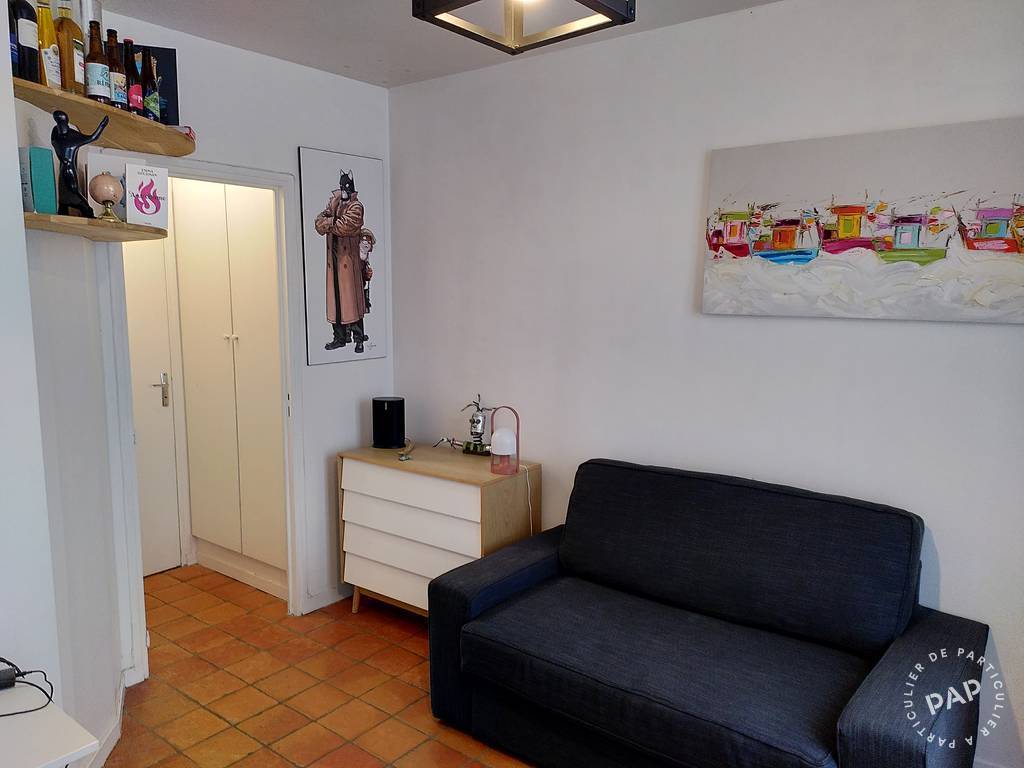 Location appartement studio Paris 19e