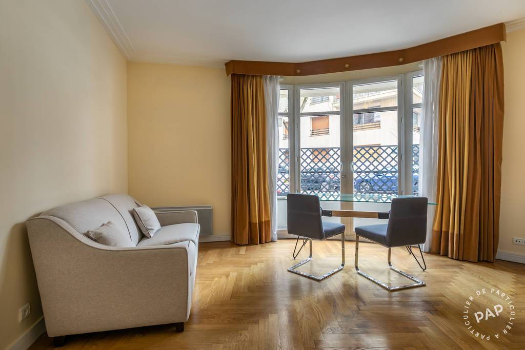 Location appartement studio Paris 16e