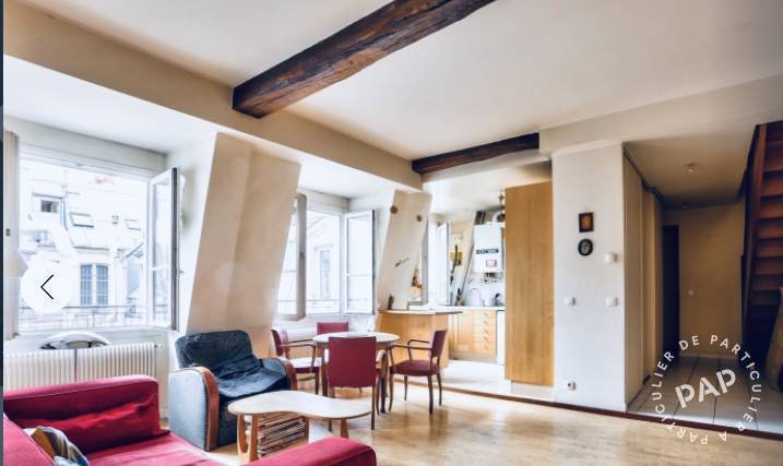 Vente appartement 4 pièces Paris 4e