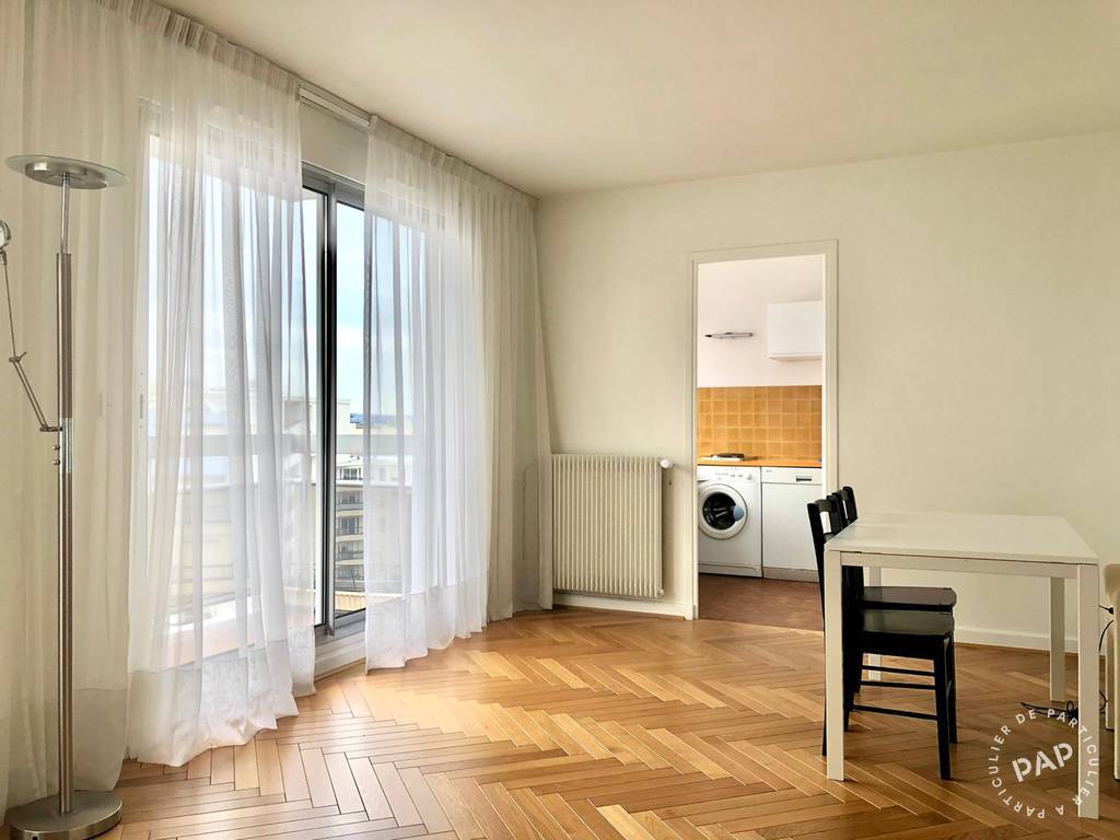 Location appartement studio Paris 15e