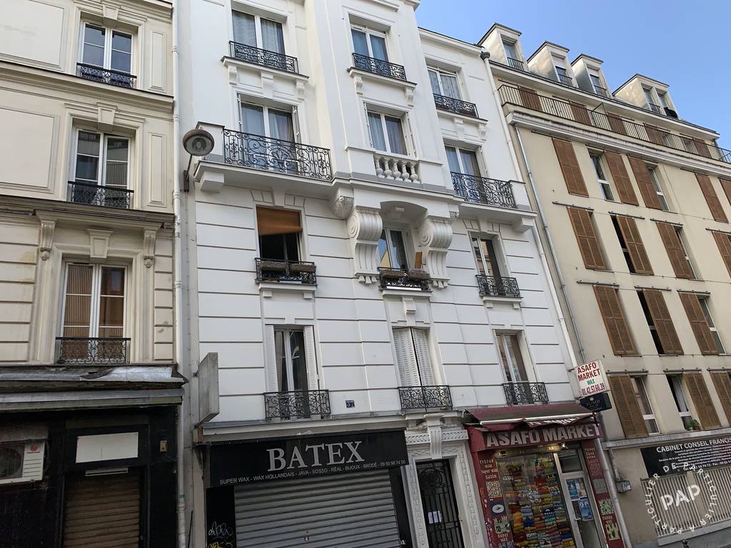 Vente appartement studio Paris 18e