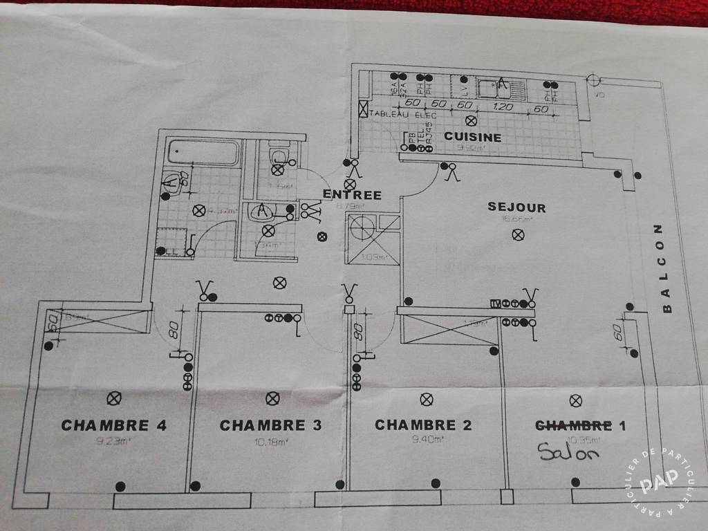 Vente appartement 5 pièces Meaux (77100)