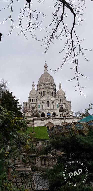 Vente appartement studio Paris 18e