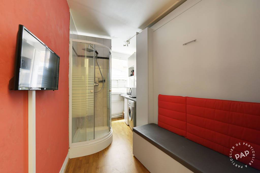 Location appartement studio Paris 16e