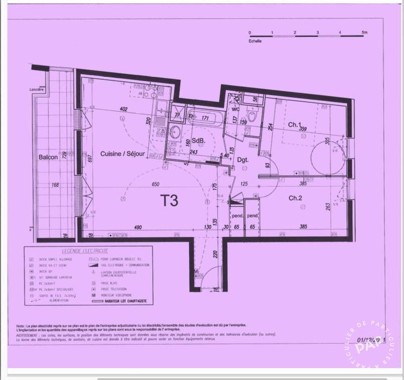 Location appartement 3 pièces Clermont-Ferrand (63)