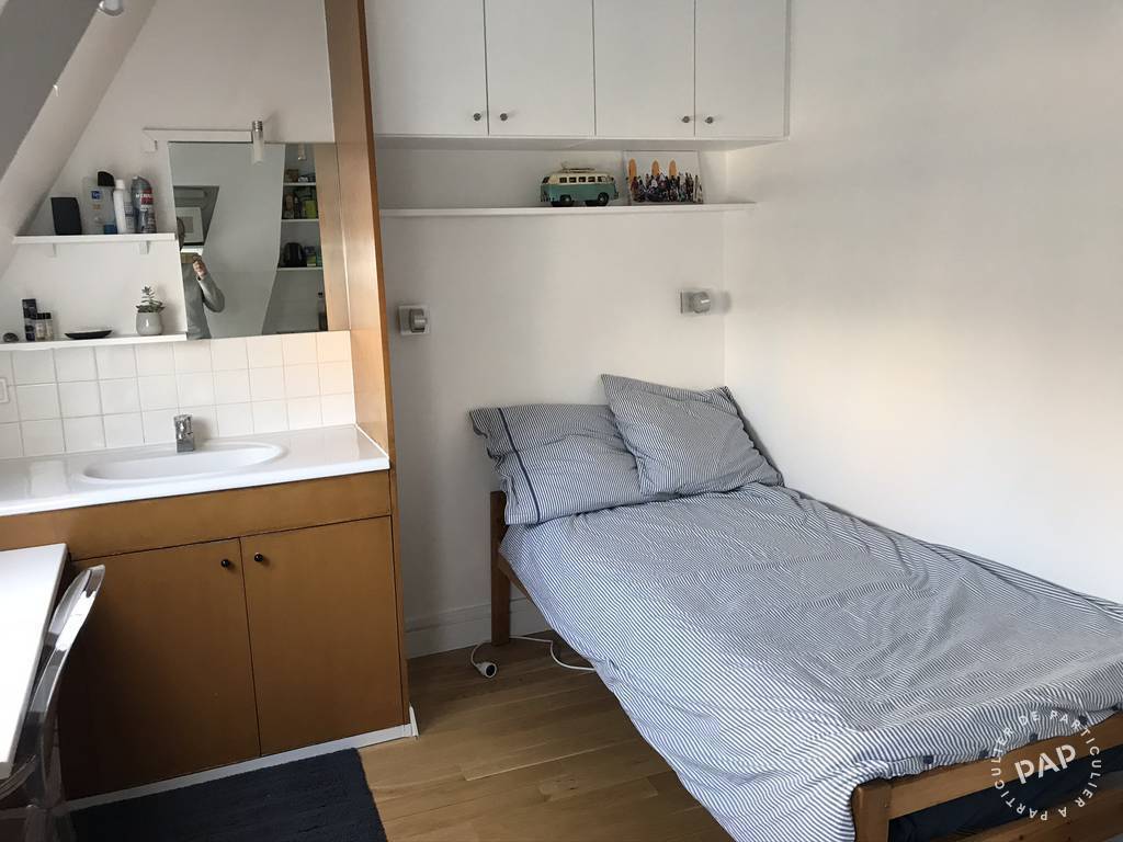Location appartement studio Paris 16e