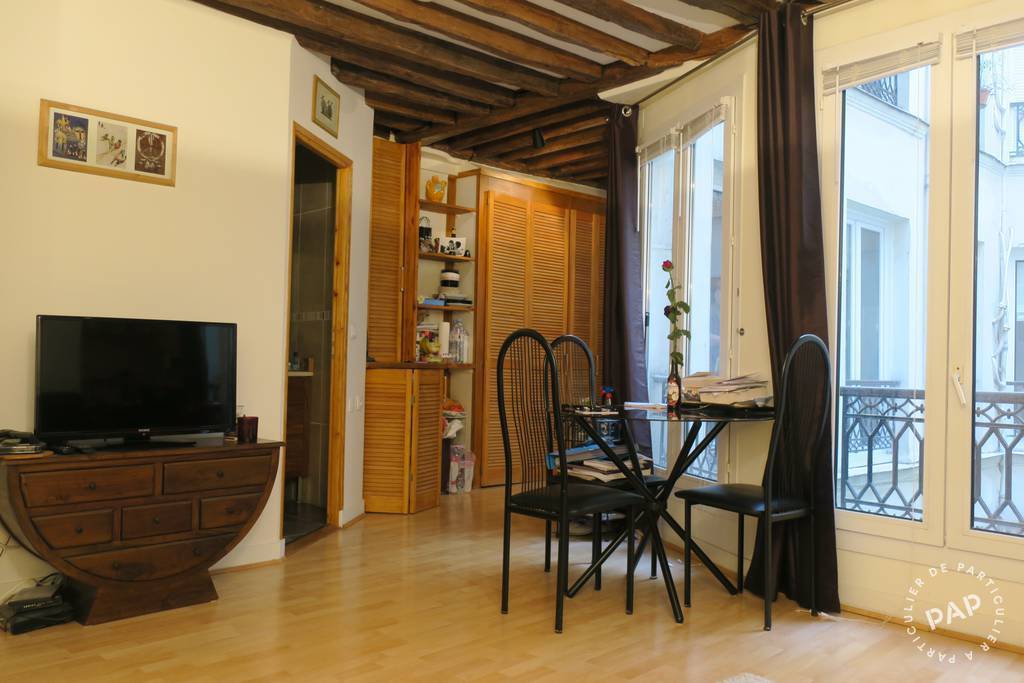 Vente appartement studio Paris 1er