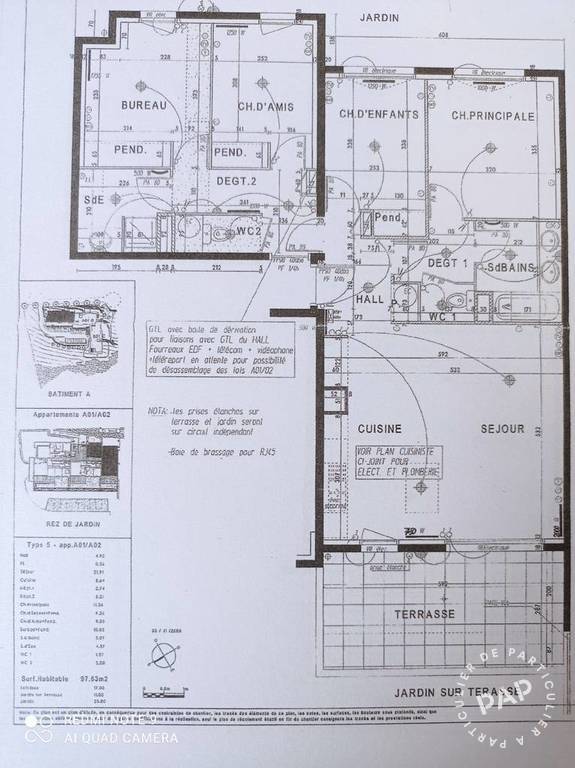 Vente appartement 5 pièces Clermont-Ferrand (63)