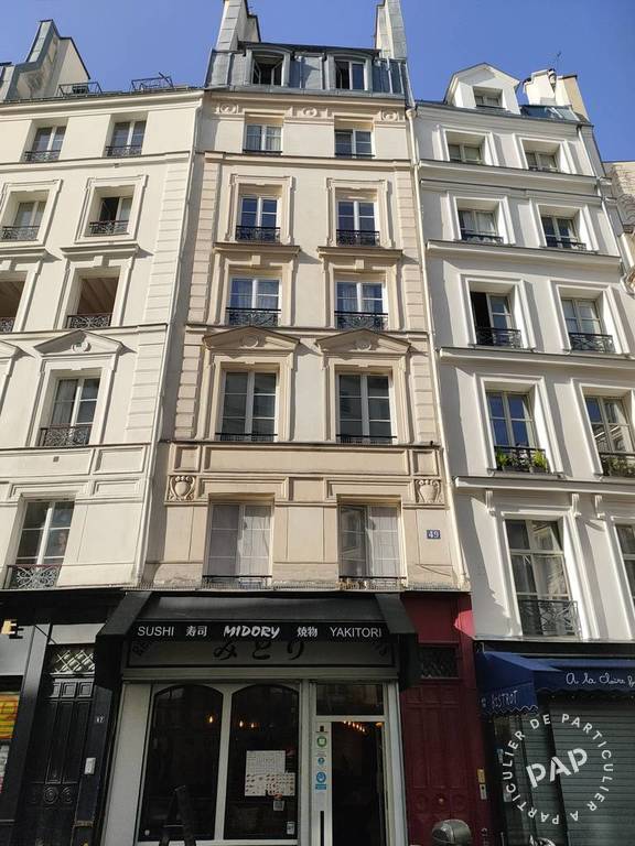 Vente appartement studio Paris 1er