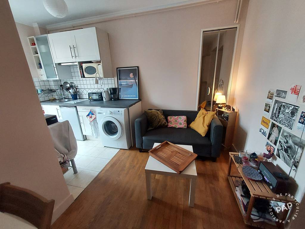 Location appartement 2 pièces Paris 17e