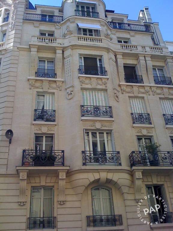 Location appartement studio Paris 16e