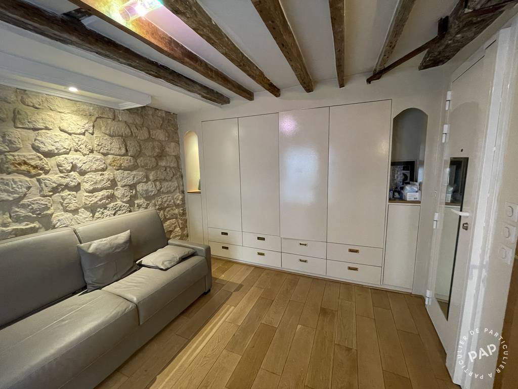Vente appartement studio Paris 3e