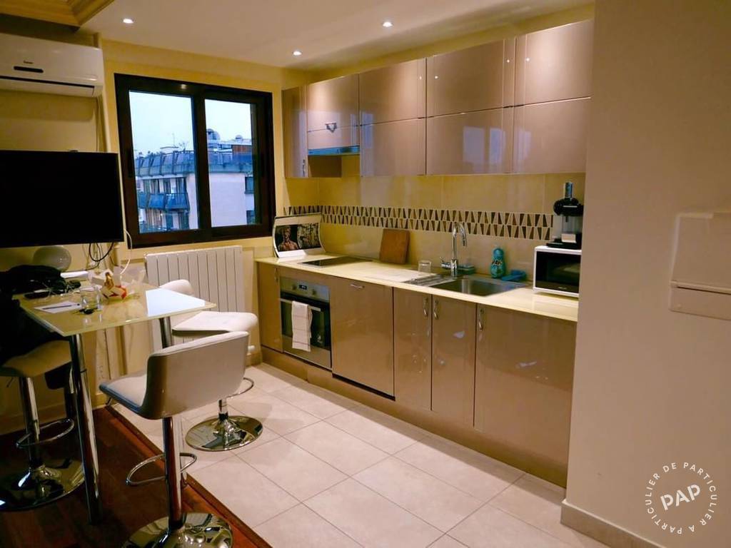 Vente appartement studio Paris 16e