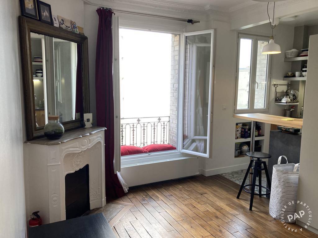 Vente appartement studio Paris 20e