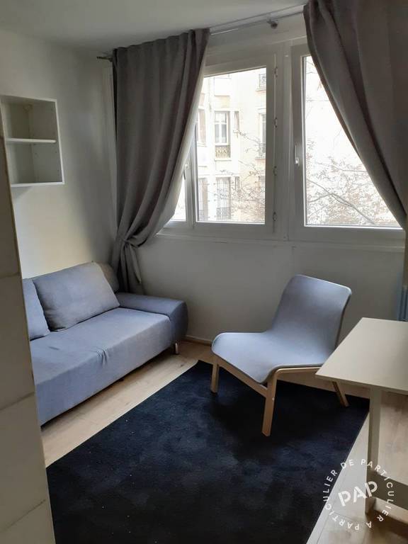 Location appartement studio Paris 18e
