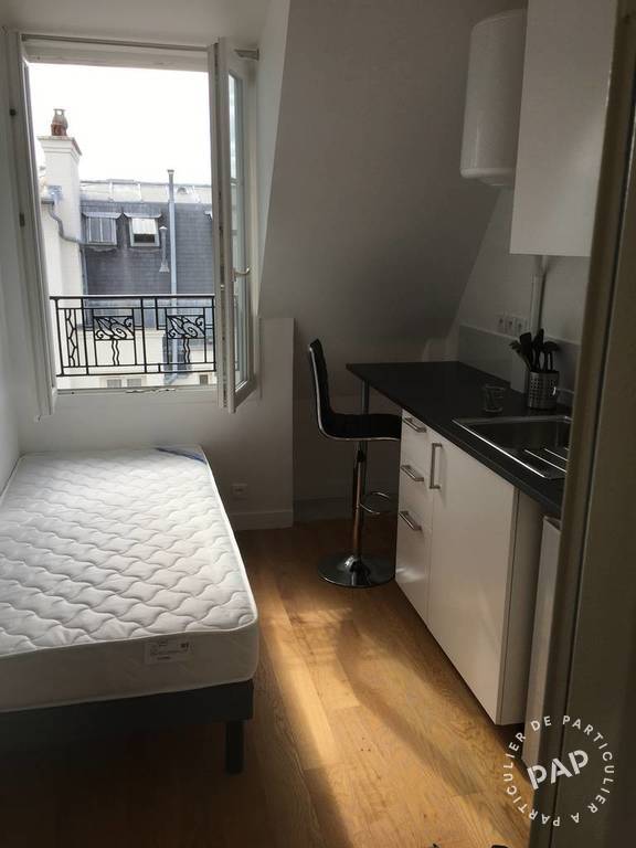 Location appartement studio Paris 16e