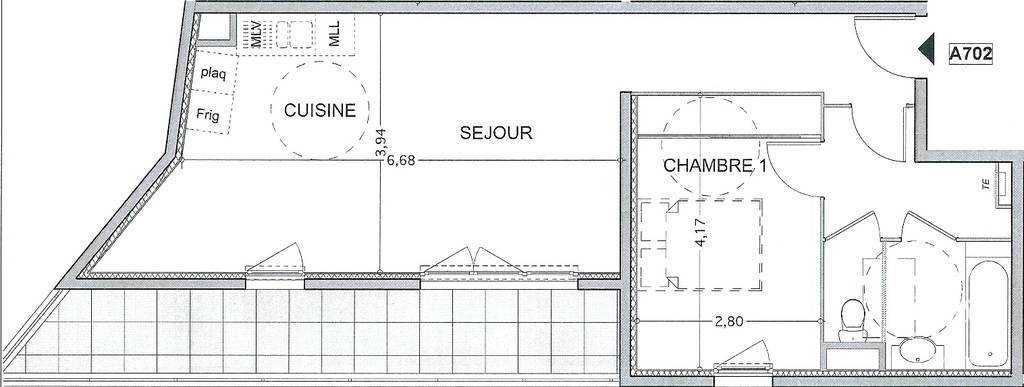 Vente appartement 2 pièces Marseille 10e