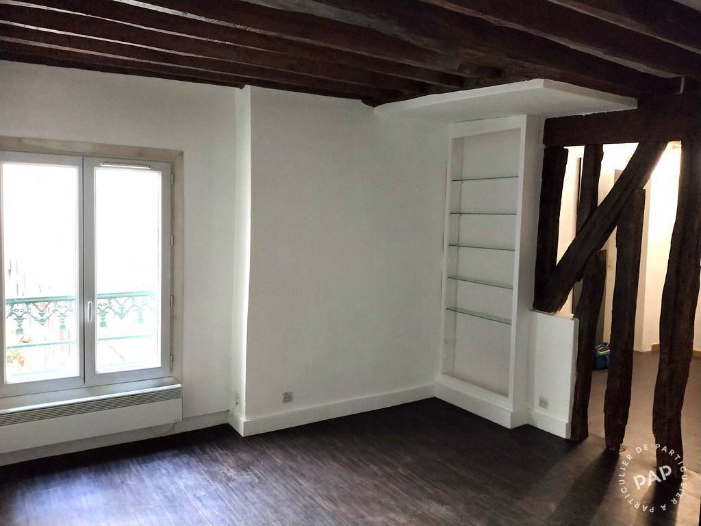 Vente appartement studio Paris 3e