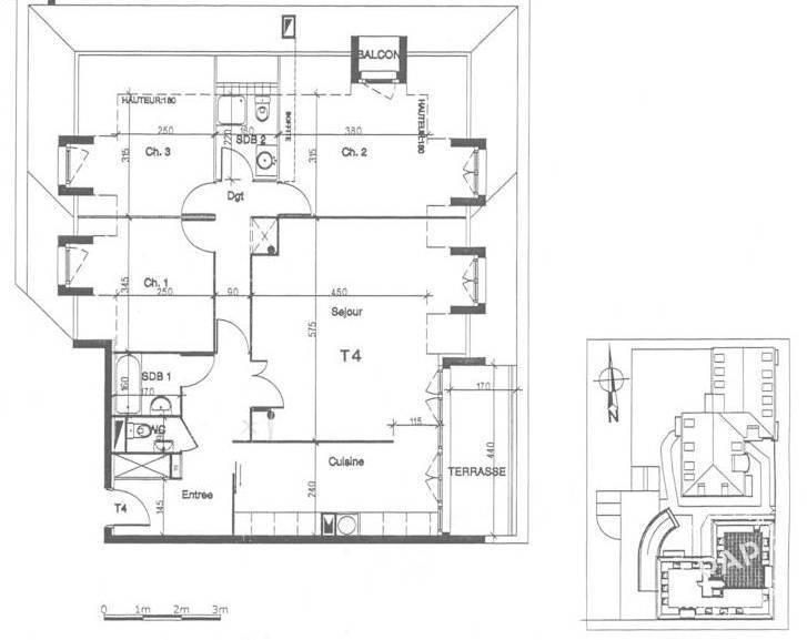 Vente appartement 4 pièces Saint-Quentin (02100)