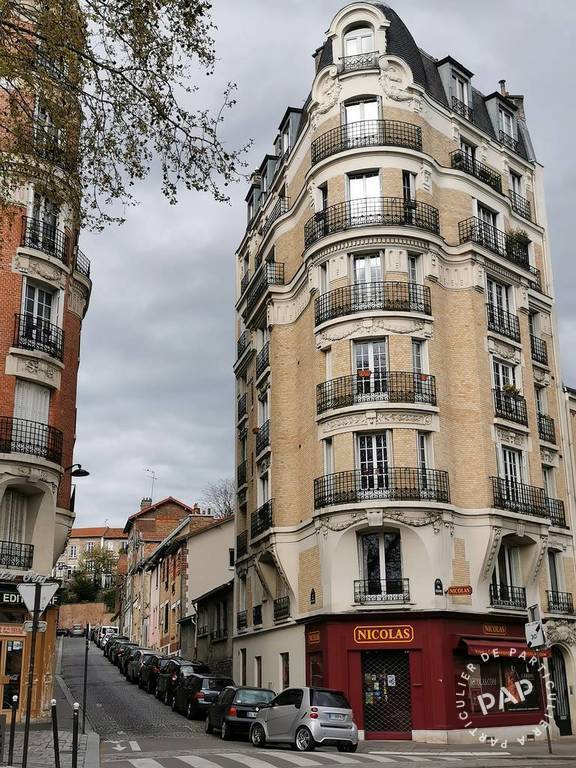 Vente appartement studio Paris 20e