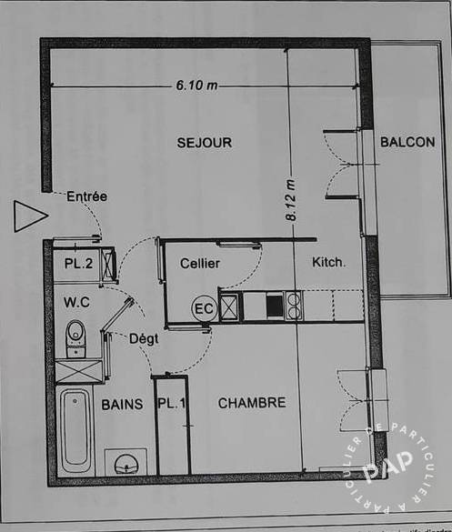 Vente appartement 2 pièces Neuville-de-Poitou (86170)