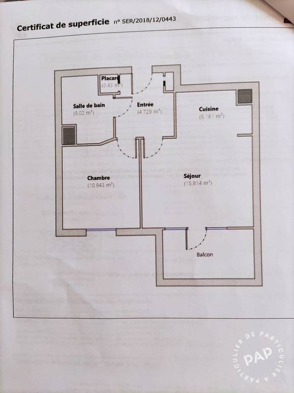 Vente appartement 2 pièces Marly (59770)
