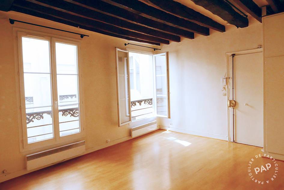 Vente appartement studio Paris 3e