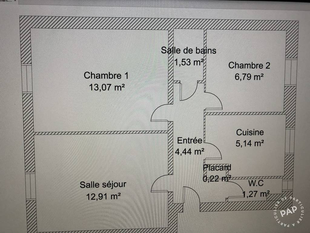 Vente appartement 3 pièces Versailles (78000)