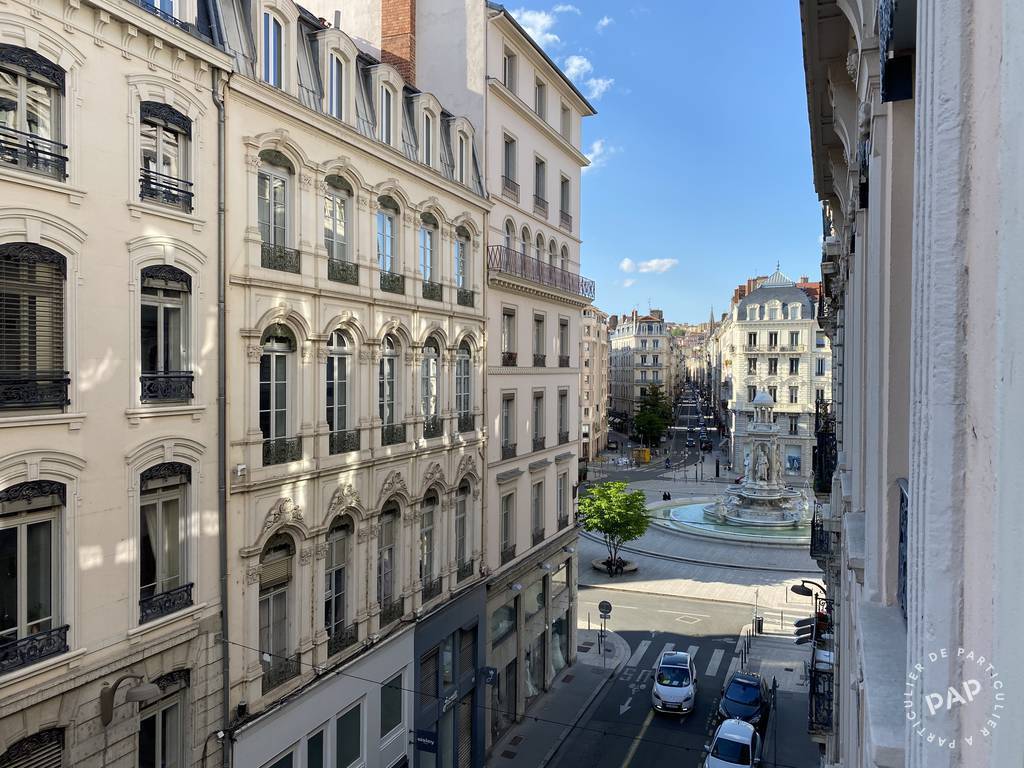 Vente appartement studio Lyon 2e