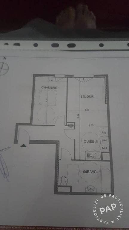 Location appartement 2 pièces Marseille 10e