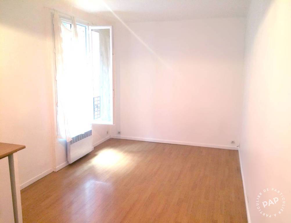 Location appartement studio Paris 20e