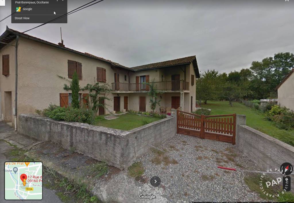 Vente maison 5 pièces Prat-Bonrepaux (09160)