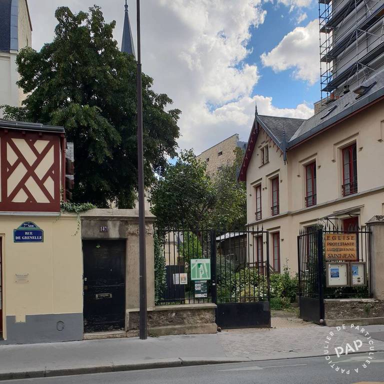 Vente appartement studio Paris 7e