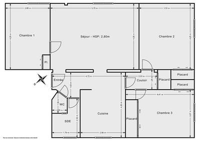Vente appartement 4 pièces 85 m² Traversant Et Lumineux - Montpellier (34090) - 260.000 €