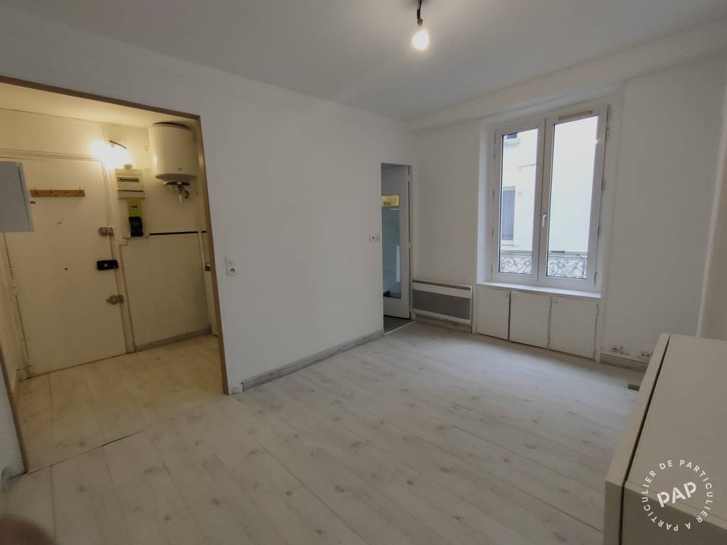 Vente appartement studio Paris 20e