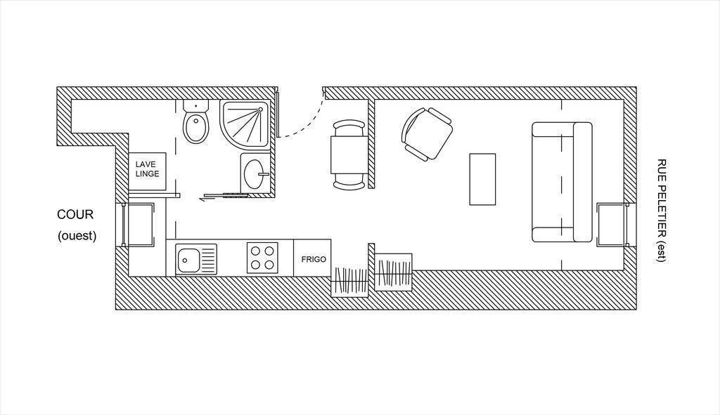 Vente appartement studio Paris 9e