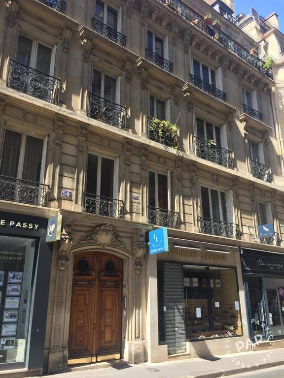 Vente appartement studio Paris 16e