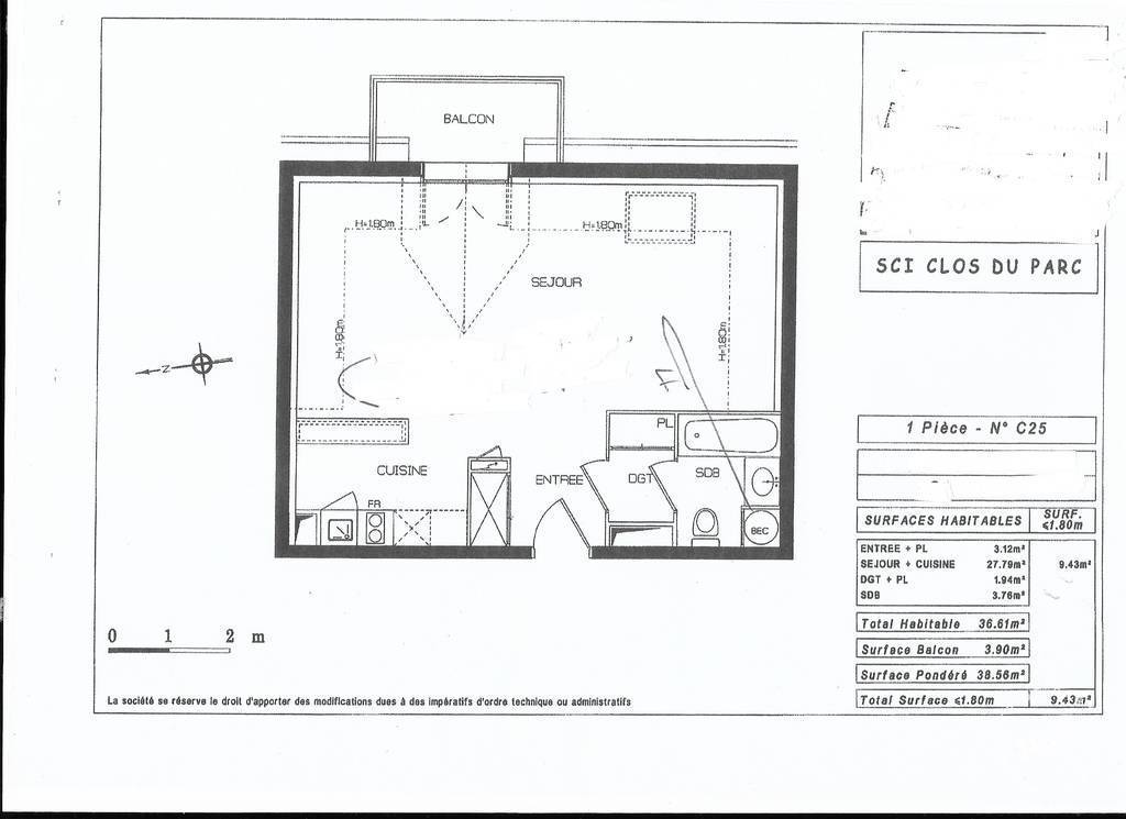Vente appartement studio Beauvais (60000)