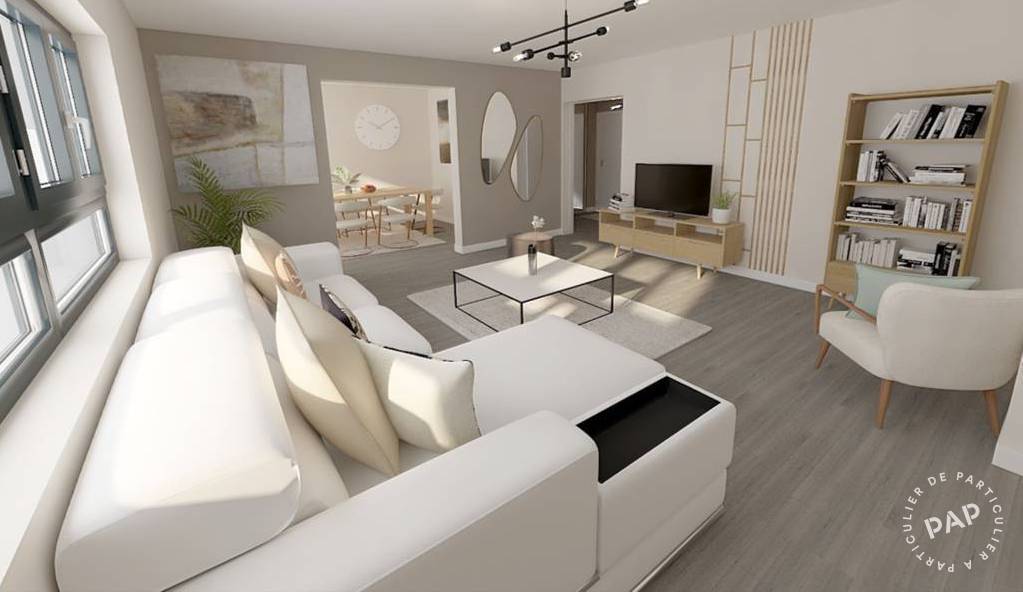 Vente appartement 4 pièces Paris 19e