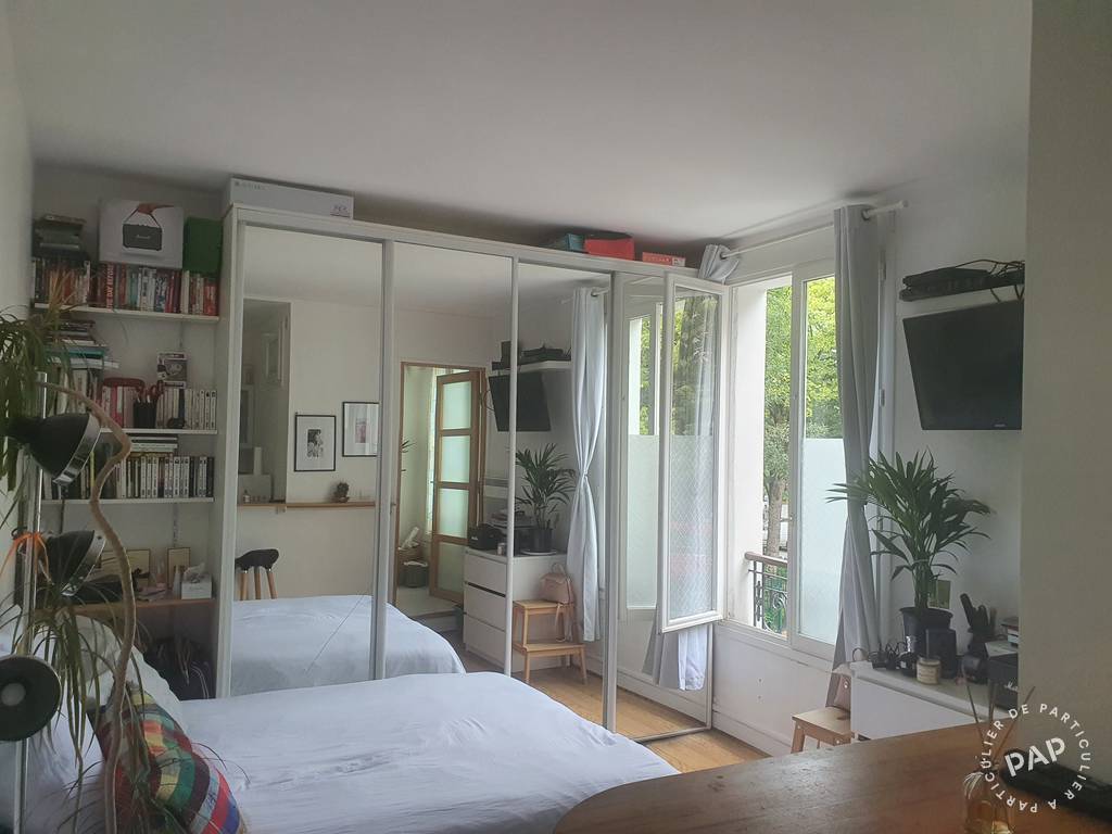 Vente appartement studio Paris 20e