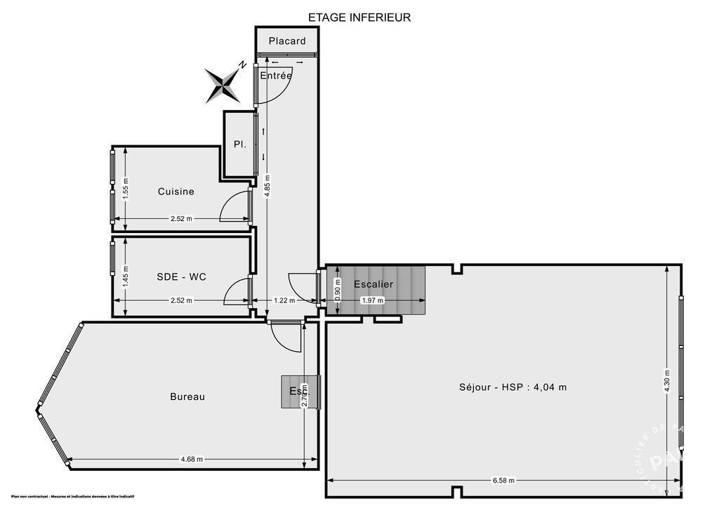 Vente Appartement Montrouge (92120) 70&nbsp;m² 610.000&nbsp;&euro;