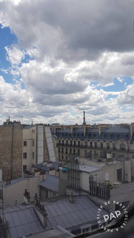 Location appartement studio Paris 17e