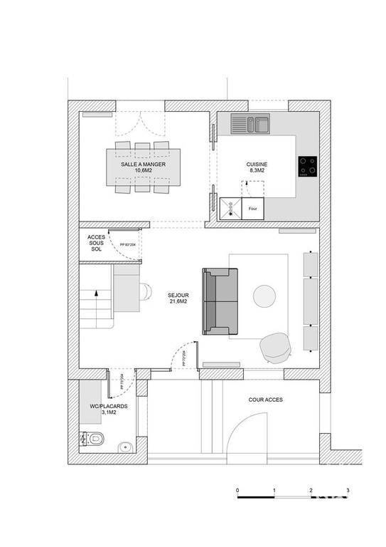 Appartement a louer nanterre - 4 pièce(s) - 88 m2 - Surfyn