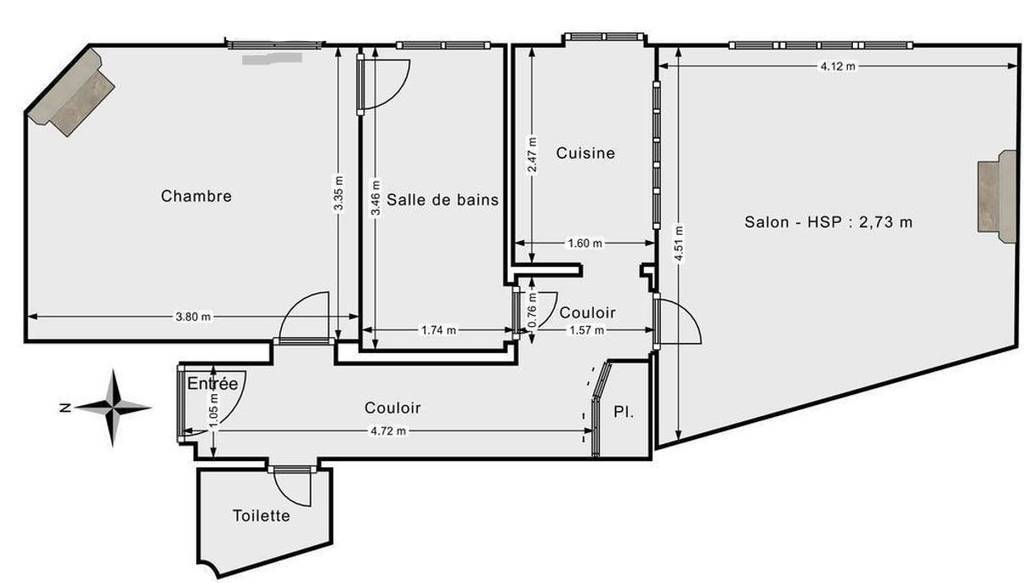 Vente Appartement Clamart (92140) 49&nbsp;m² 350.000&nbsp;&euro;