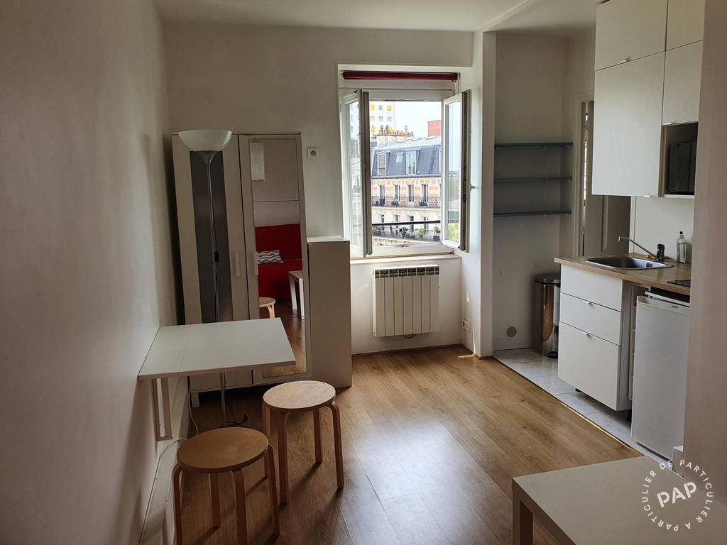 Location appartement studio Paris 14e