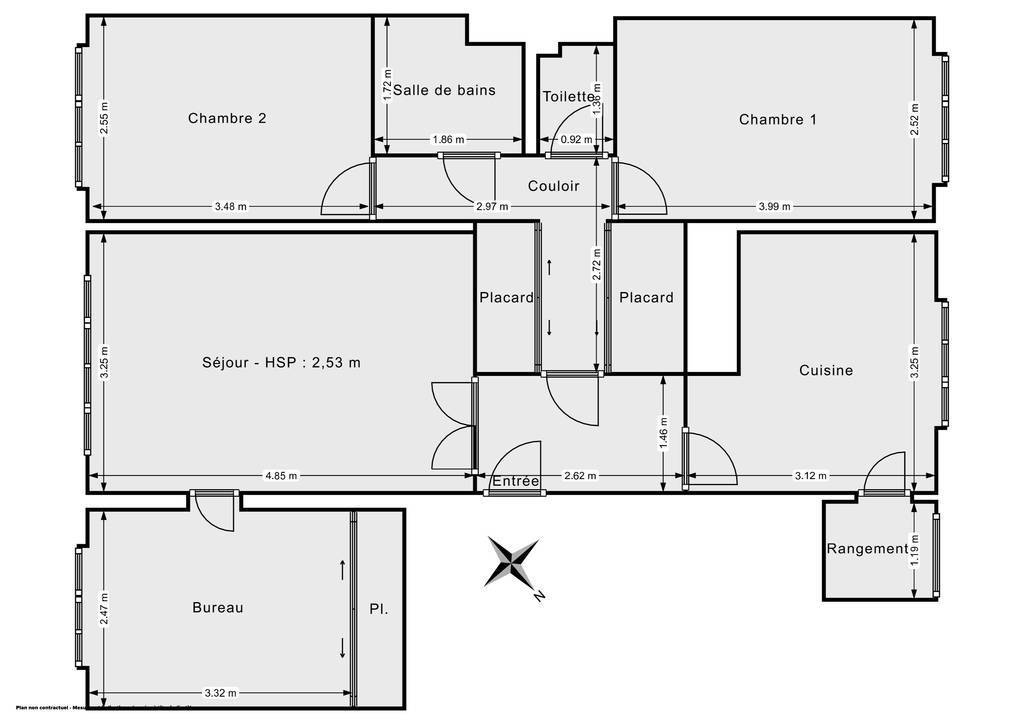 Vente Appartement Chilly-Mazarin (91380) 74&nbsp;m² 165.000&nbsp;&euro;