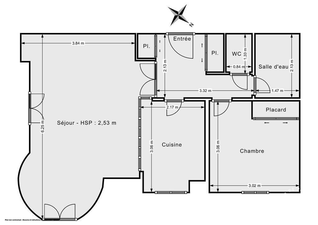 Vente Appartement Carrières-Sous-Poissy (78955) 47&nbsp;m² 195.000&nbsp;&euro;