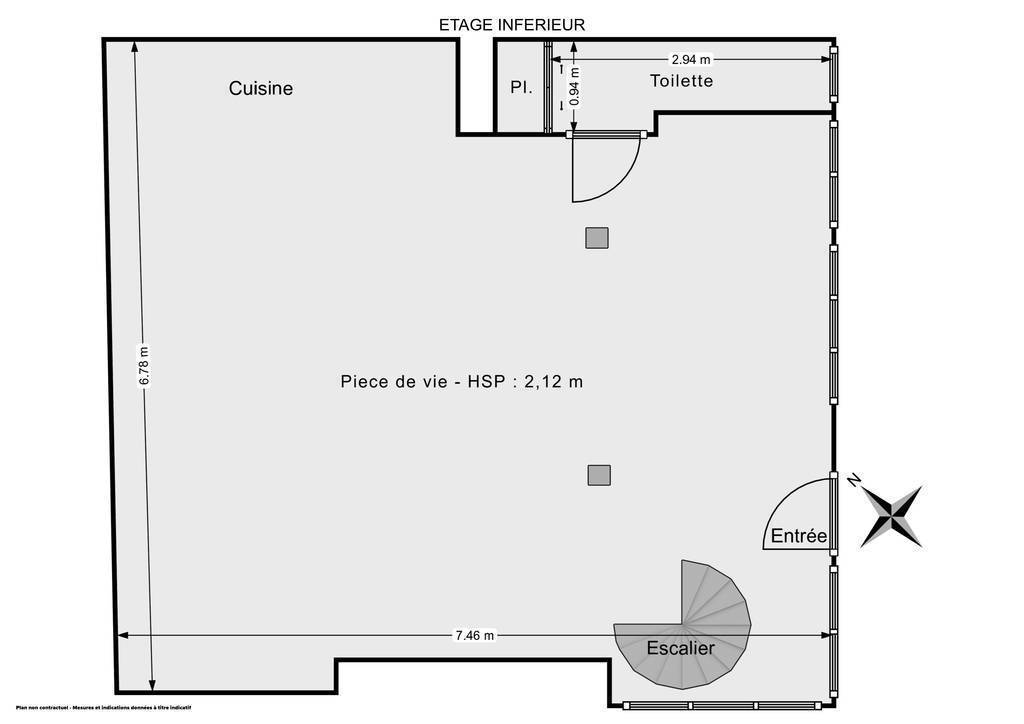 Vente Maison Loft Courbevoie (92400) 80&nbsp;m² 550.000&nbsp;&euro;
