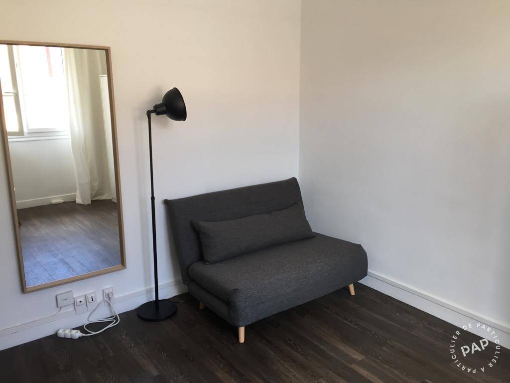 Location appartement studio Paris 20e